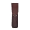 Leather Sheath for Straight Razor empty, brown