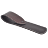Leather Sheath for Straight Razor empty, brown
