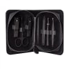 Black 6pcs Professional Men Pedicure Manicure Set