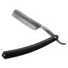 Thiers-Issard Sabatier Razor Damascus Black Horn Round Nose