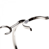 Truefitt & Hill Curved Razor and Brush Stand Chrome