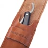 Thiers-Issard Sabatier Razor Damascus Black Horn Round Nose