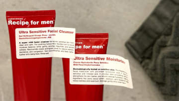 Skincare routine in 3 steps - with Recipe For Men