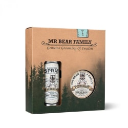 Mr Bear Kit - Matt Hold Spray & Original Pomade Sweetwood