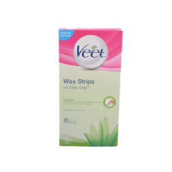 Veet For Men Bandes de Cire Froide - Épilation