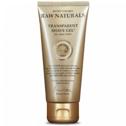Raw Naturals Gel de rasage transparent