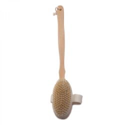 Brosse de bain en bois