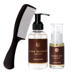 Benjamin Barber Black Oak Skægplejesæt