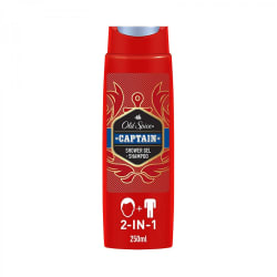 Old Spice Gel Douche + Shampooing Captain
