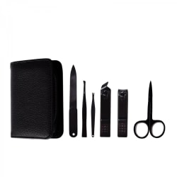 Benjamin Barber Set de manucure noir intense 6 pièces