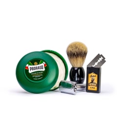 Premier coffret de rasage classique