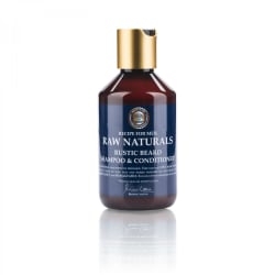Raw Naturals Rustic Shampoing à barbe & Après-shampoing