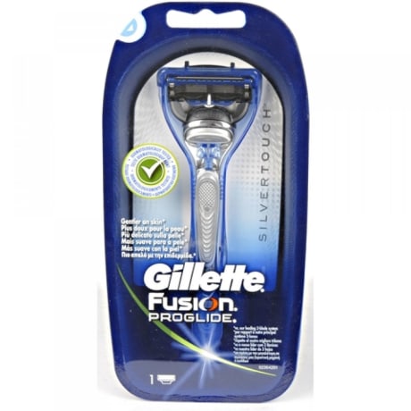 Gillette Fusion ProGlide Silvertouch Rakhyvel