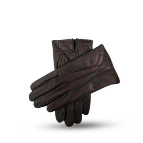 TOUCHSCREEN LEATHER PALM VENT GLOVE brown
