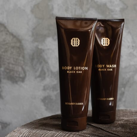 Benjamin Barber Gift Set Black Oak Body Duo