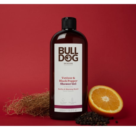 Bulldog Vetiver & Black Pepper Shower Gel