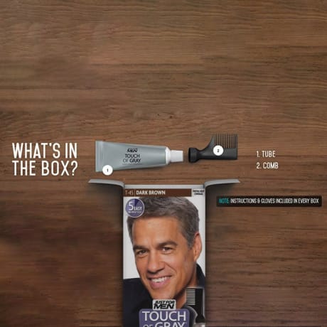 JFM - Touch of Grey - Dark Brown Grey