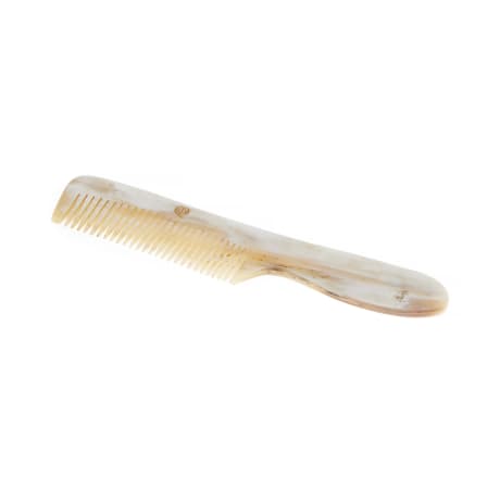 Question Of Time Beard Horn Comb Handle