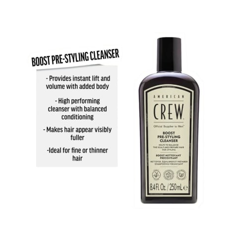 American Crew Boost Pre-Styling Shampoo 250ml