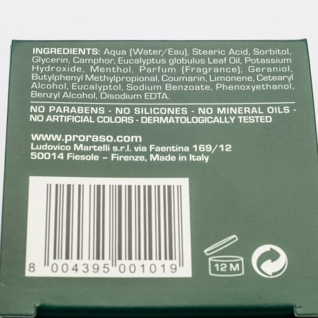 Proraso Pre-Shave Cream Refreshing Eucalyptus