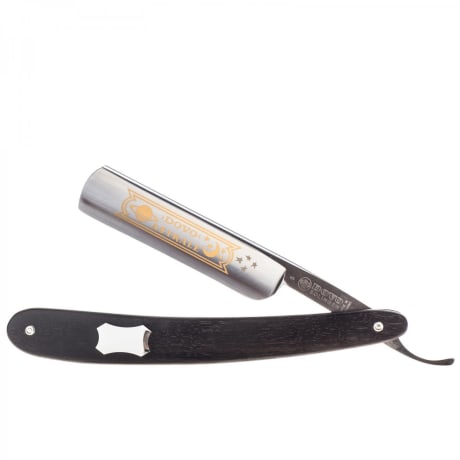 Dovo Cut Throat Ebony with engraving plate 558130