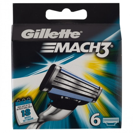 Gillette Mach3 6-pack
