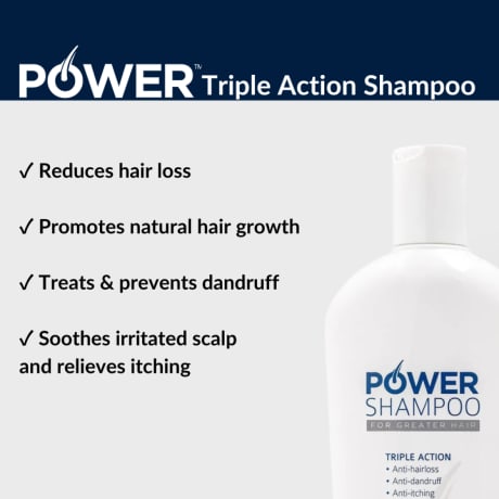 Power Shampoo Triple Action