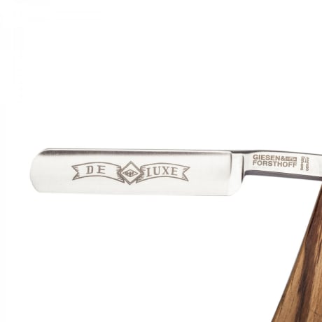 Giesen & Forsthoff Open Razor Zebrano Handle