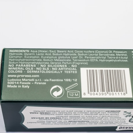 Proraso Shaving Cream Refreshing Eucalyptus Tube