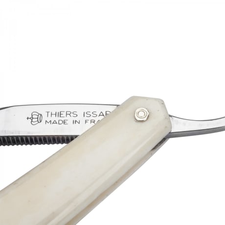 Thiers-Issard Sabatier Razor Rose Bijou de France Bone Handle