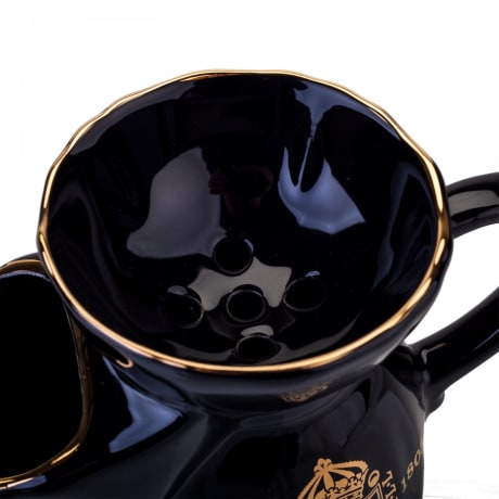 Truefitt & Hill Slate Shaving Mug (Svart porslin)