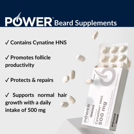 Power Supplements for Beard 500mg