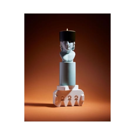 Ginori 1735 LCDC IL Letterato Candle Holder