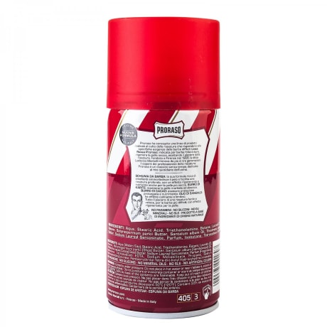 Proraso Shaving Foam Nourishing Sandalwood and Shea Butter