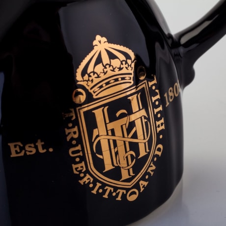 Truefitt & Hill Slate Shaving Mug (Svart porslin)