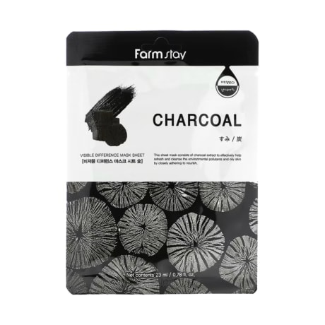 Farm Stay Visible Difference Sheet Mask Charcoal