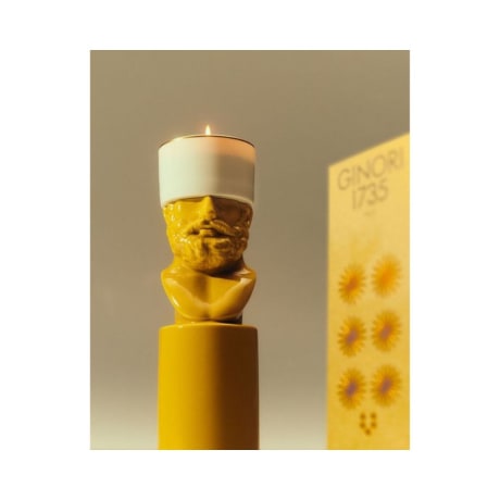 Ginori 1735 LCDC IL Letterato Candle Holder