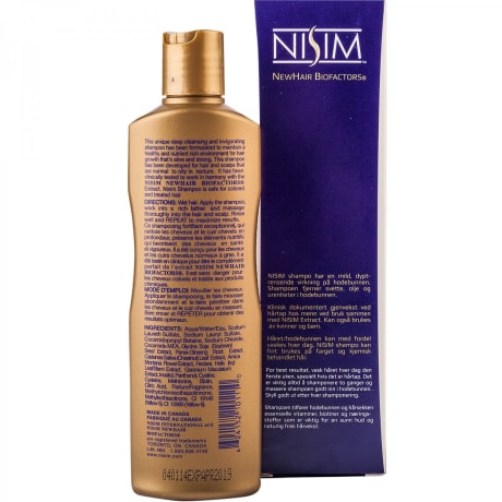 Nisim NewHair Shampoo Oily Stops Hair Loss Gents
