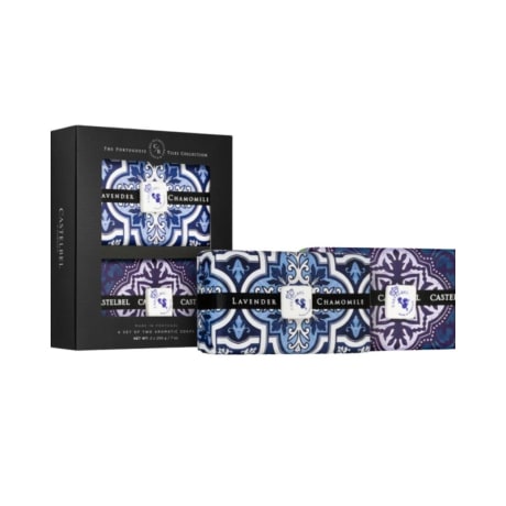 Castelbel Lavender & Chamomile/Rhubarb & Cassis Soap Set