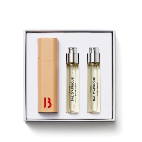 予約販売 Byredo Gift Gents | case Travel + ml 3x12 d'Afrique Bal Set シャンプー