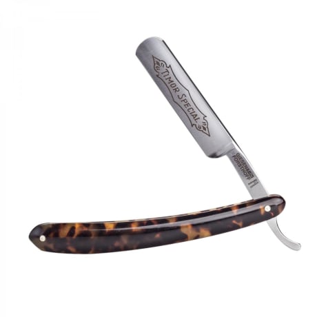 Giesen & Forsthoff Open Razor Beige Tortoise Imitation Handle