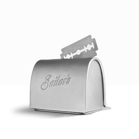 Sailor's Razor blade Bank