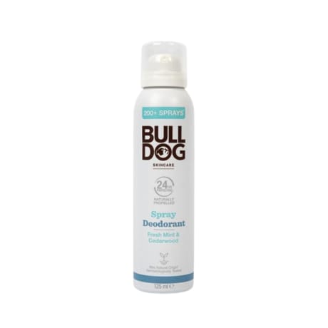 Bulldog Fresh Mint & Cedarwood Spray Deodorant 125ml