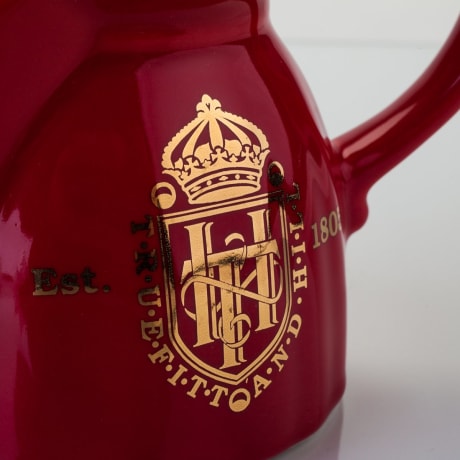 Truefitt & Hill Red Shaving Mug