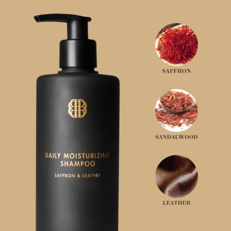 Benjamin Barber Daily Moisturizing Shampoo Saffron & Leather