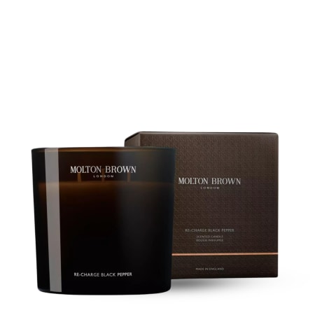 RE-CHARGE BLACK PEPPER 3 WICK CANDLE