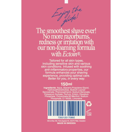 Mirrorflex Pink Shave Gel