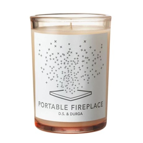 D.S & DURGA Portable Fireplace Candle 200g