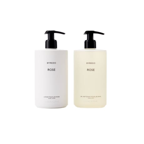 BYR HAND WASH & LOTION SET ROSE H25 2x450ml