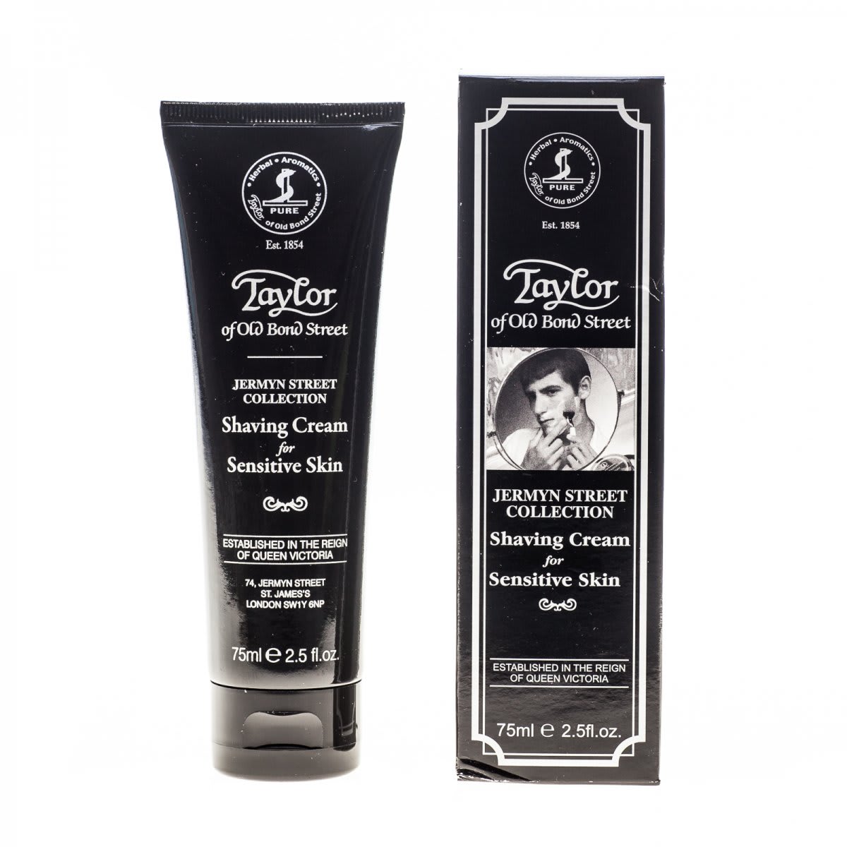 Collection Sensitive of for Old Taylor Skin Bond Tube Shaving Cream Jermyn Street | Street Gents